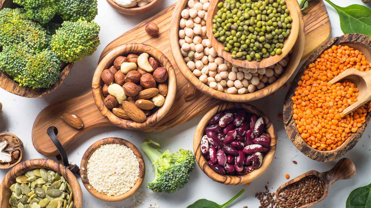 Legumes are an important part of a vegan diet.
