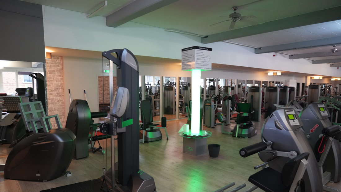 Premium studio in the heart of Offenbach - fitness park.  The large fitness area ensures optimal training 