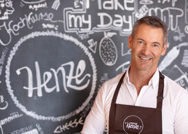 Tips from celebrity chef Christian Henze