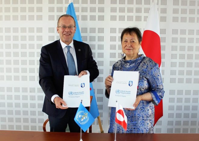 Conclusion of a groundbreaking cooperation agreement with WHO/Europe